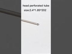 تجهيزات أنابيب الفولاذ المقاوم للصدأ المخصصة اللكم 304 أنابيب الفولاذ المقاوم للصدأ